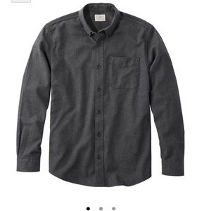 LL Bean Men's Wicked Good Flannel Shirt, Slightly Fitted, Houndstooth